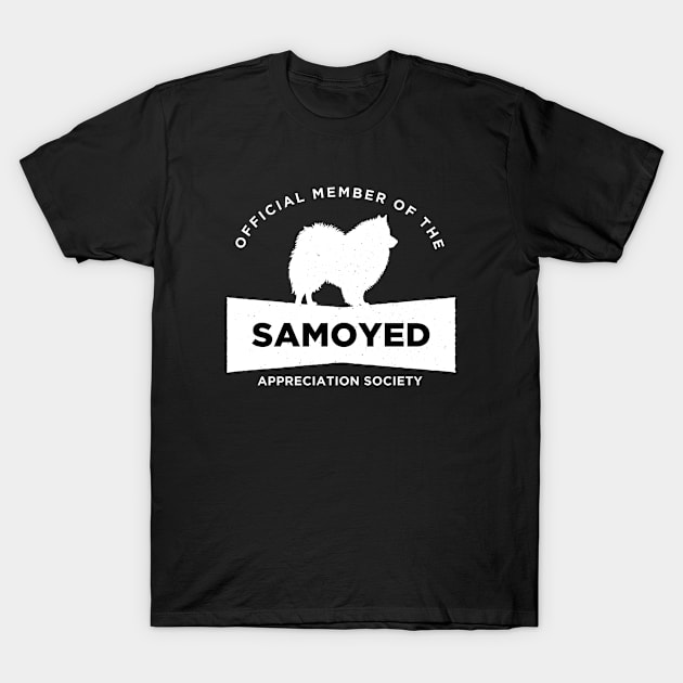 Samoyed Appreciation Society T-Shirt by Rumble Dog Tees